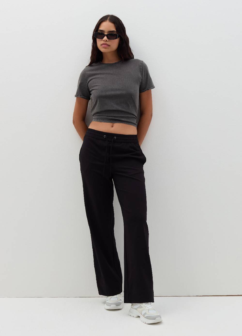 B. ANGEL T-shirt in cotone scollo rotondo Pezzi Unici