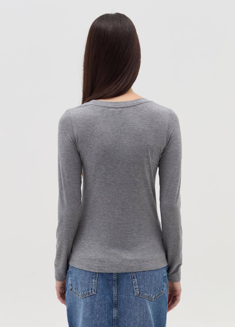 OVS T-shirt a maniche lunghe in viscosa stretch Acquista Ora