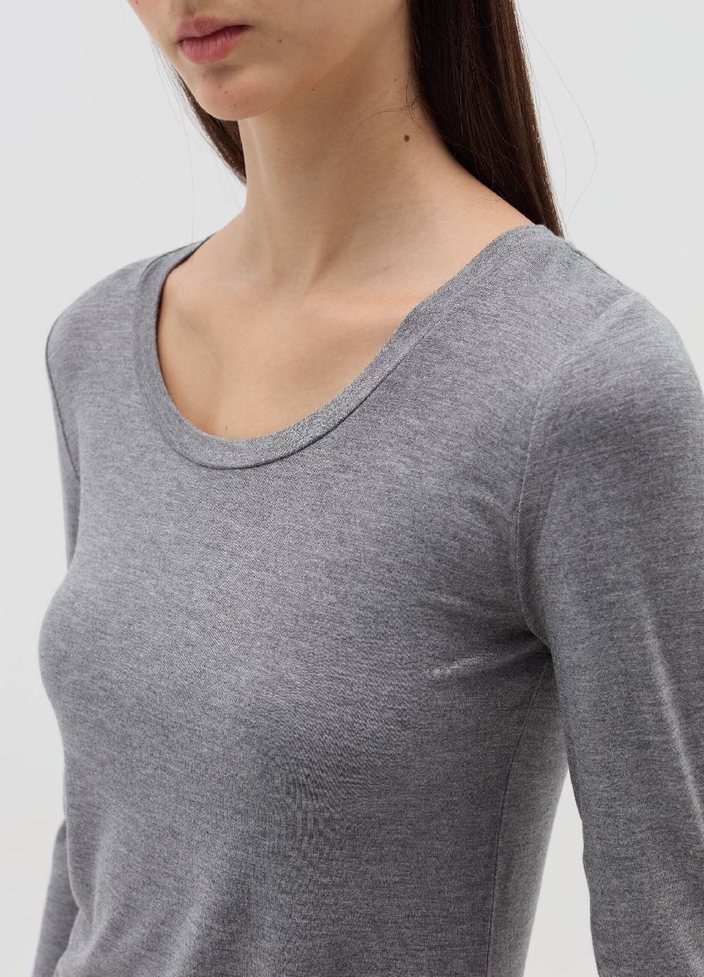 OVS T-shirt a maniche lunghe in viscosa stretch Acquista Ora