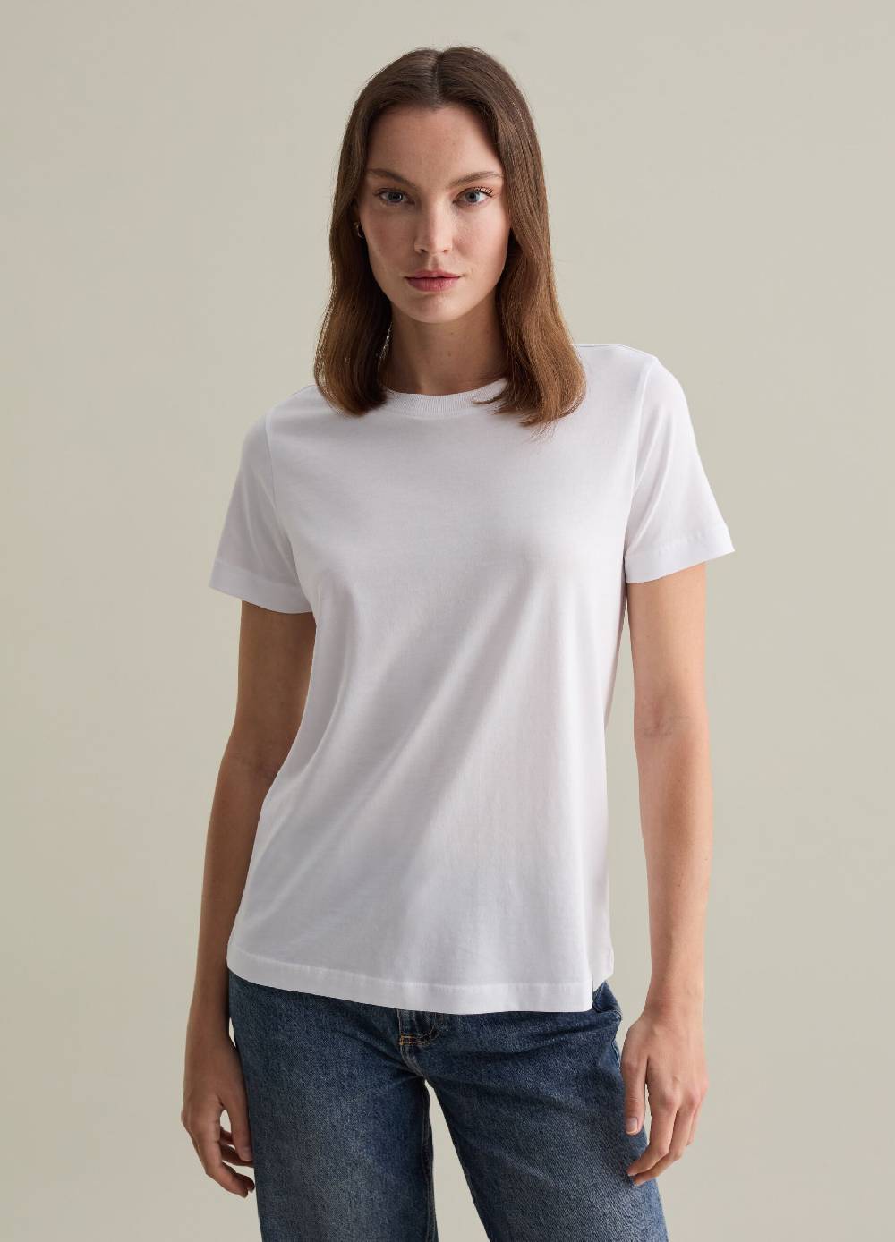 PIOMBO T-shirt in cotone Supima In Linea