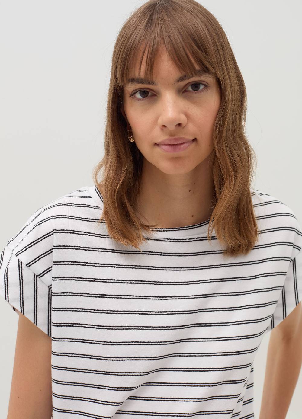 OVS T-shirt a righe con maniche a kimono Nuovo