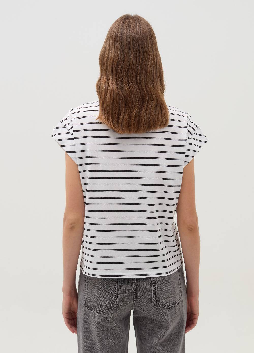 OVS T-shirt a righe con maniche a kimono Nuovo