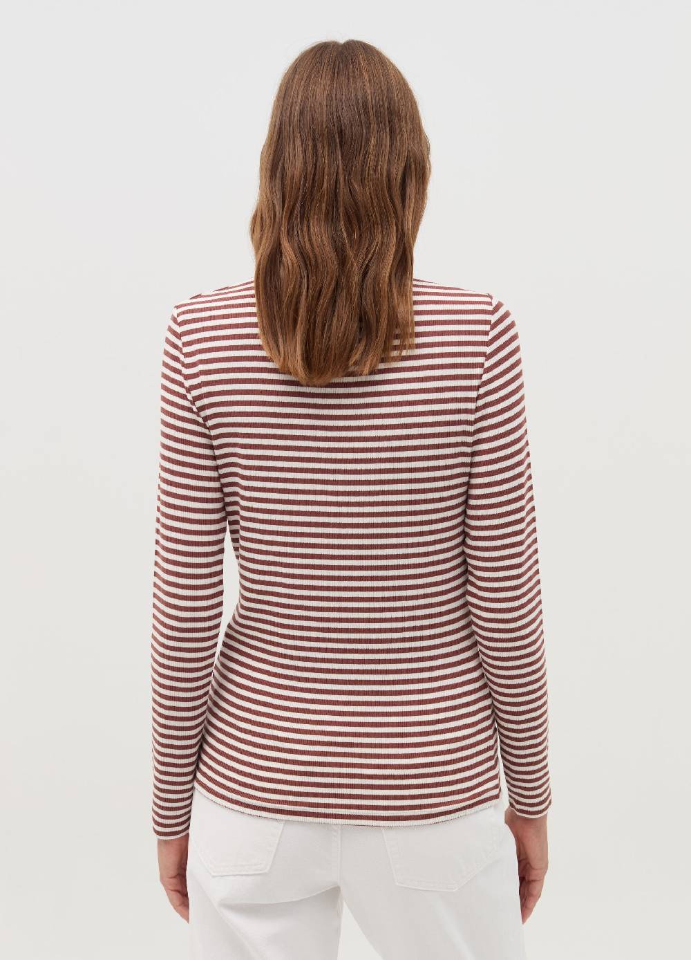 OVS T-shirt a righe mock neck Qualità