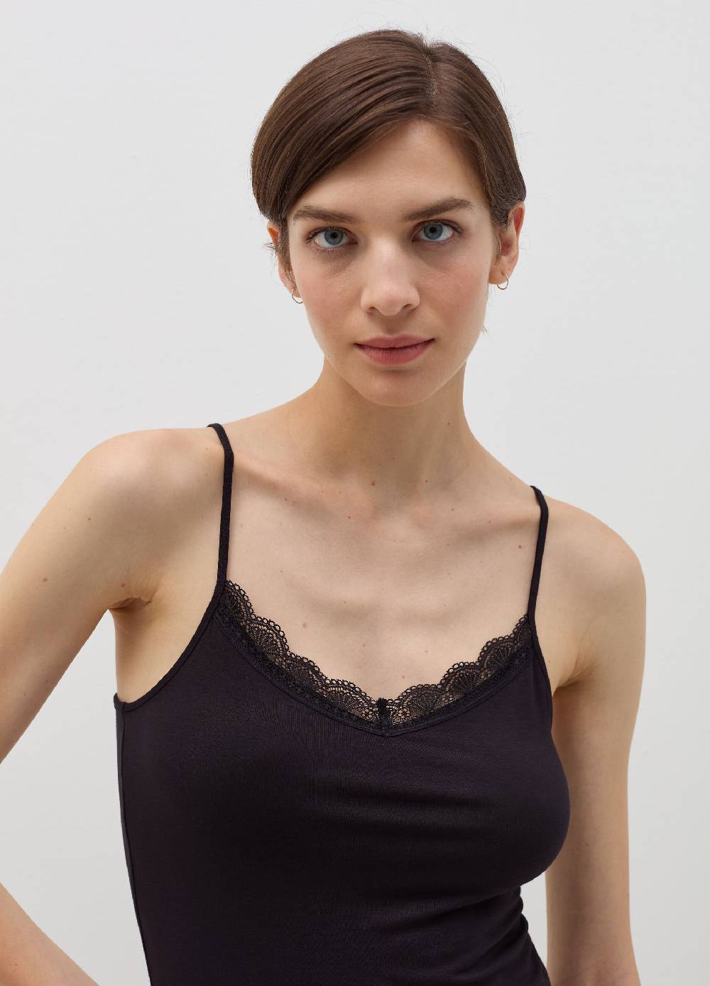 OVS Canotta in viscosa stretch con pizzo Negozi Online
