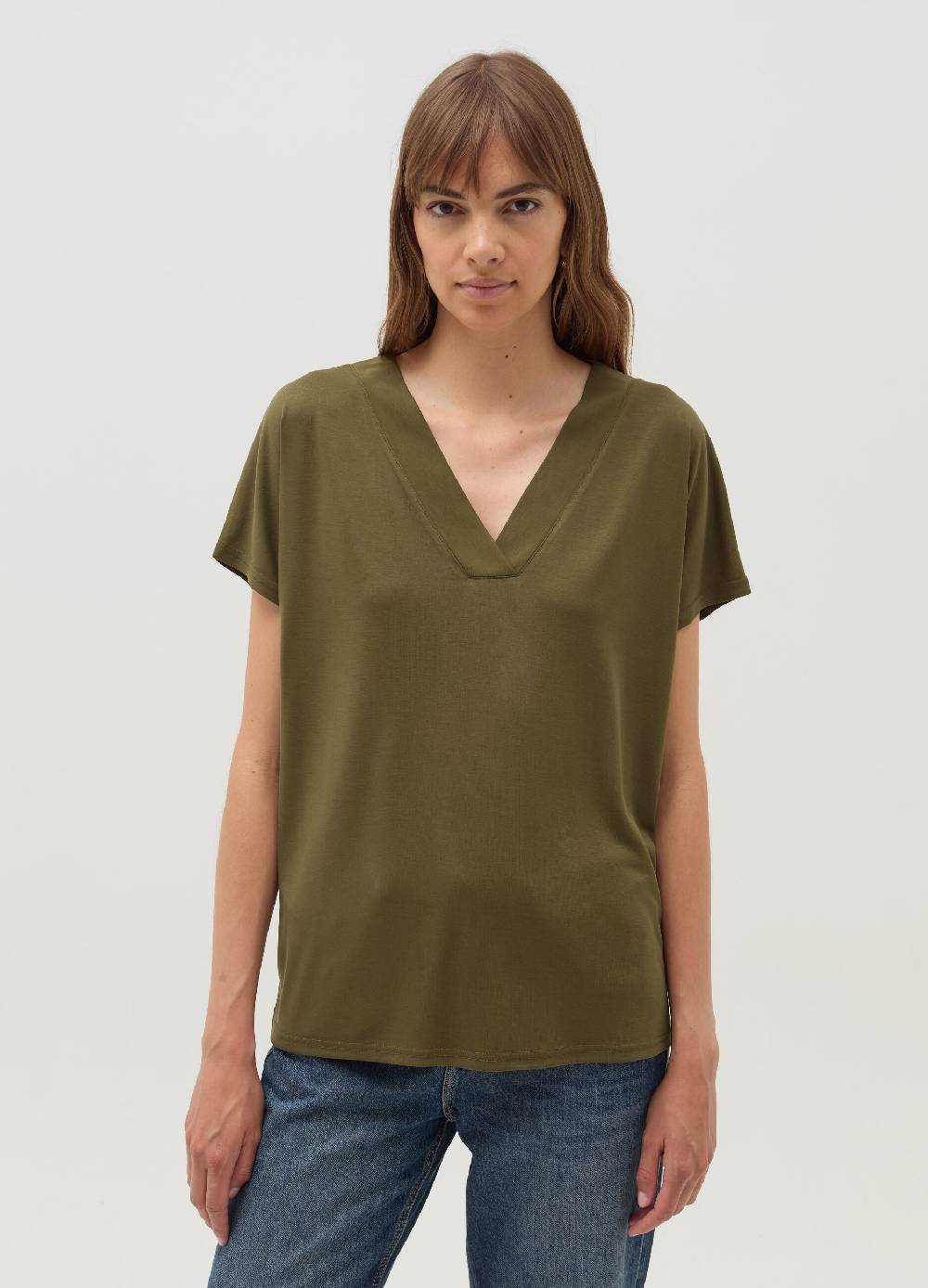 OVS T-shirt con scollo a V maniche a kimono Acquista Ora