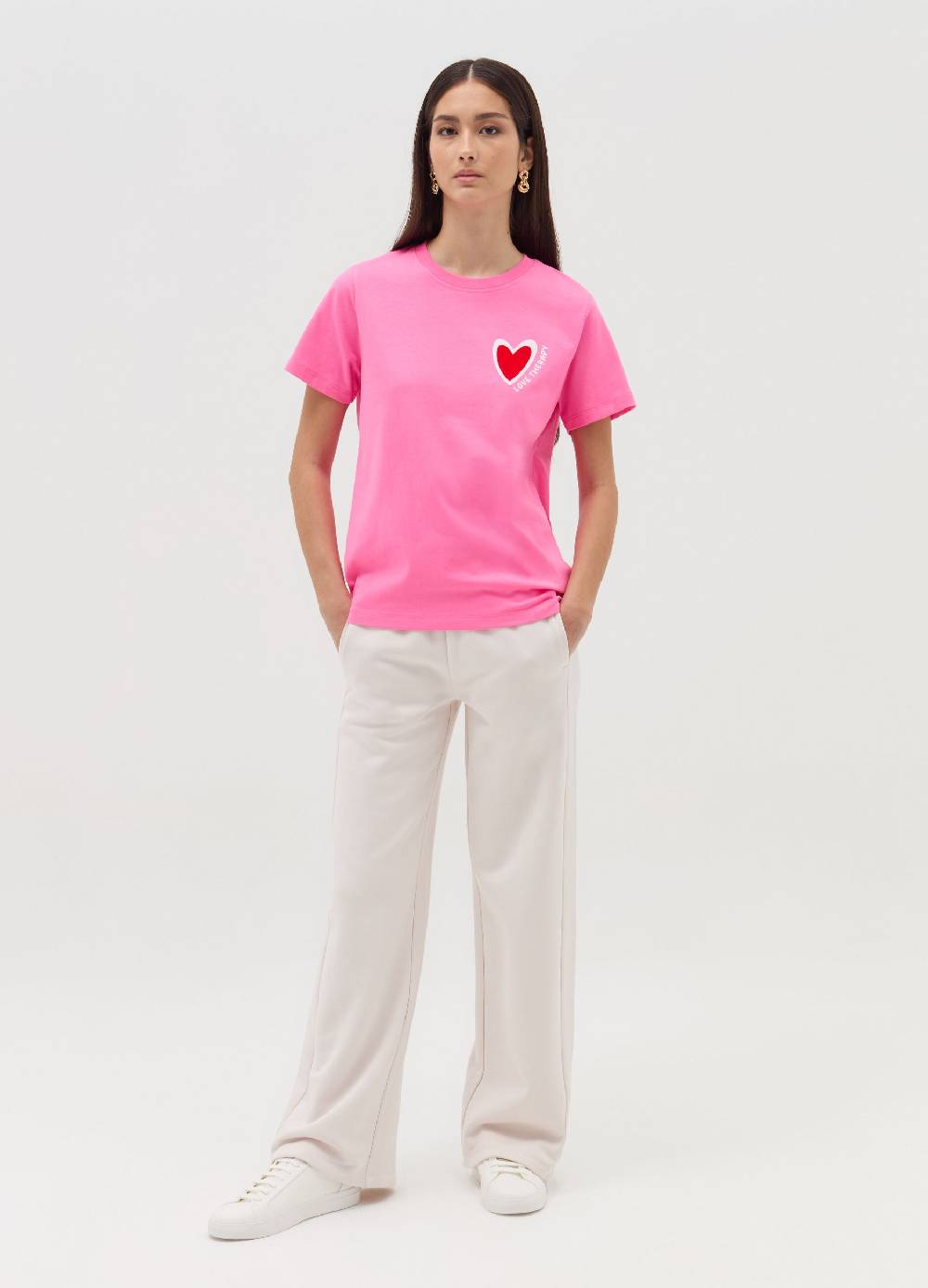 LOVE THERAPY T-shirt con stampa cuore Shopping Online