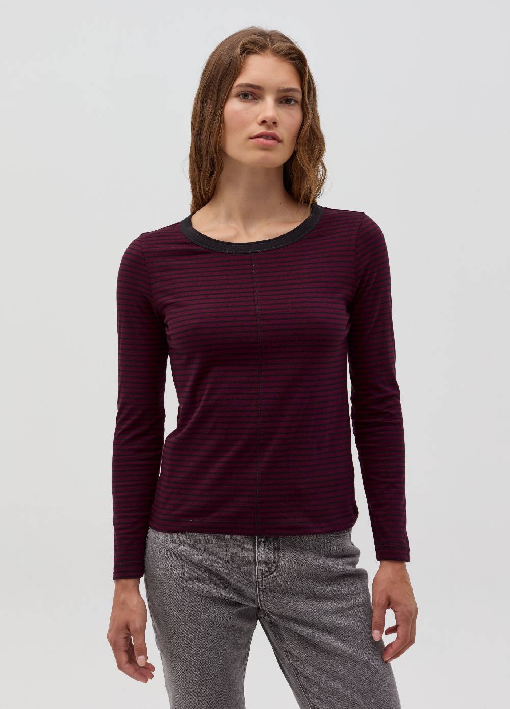 OVS T-shirt a righe sottili con maniche lunghe Sconto