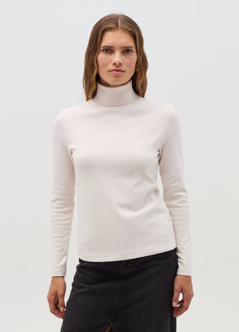 OVS T-shirt a collo alto con maniche lunghe Negozi Online
