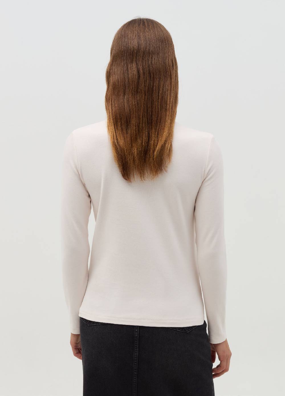 OVS T-shirt a collo alto con maniche lunghe Negozi Online