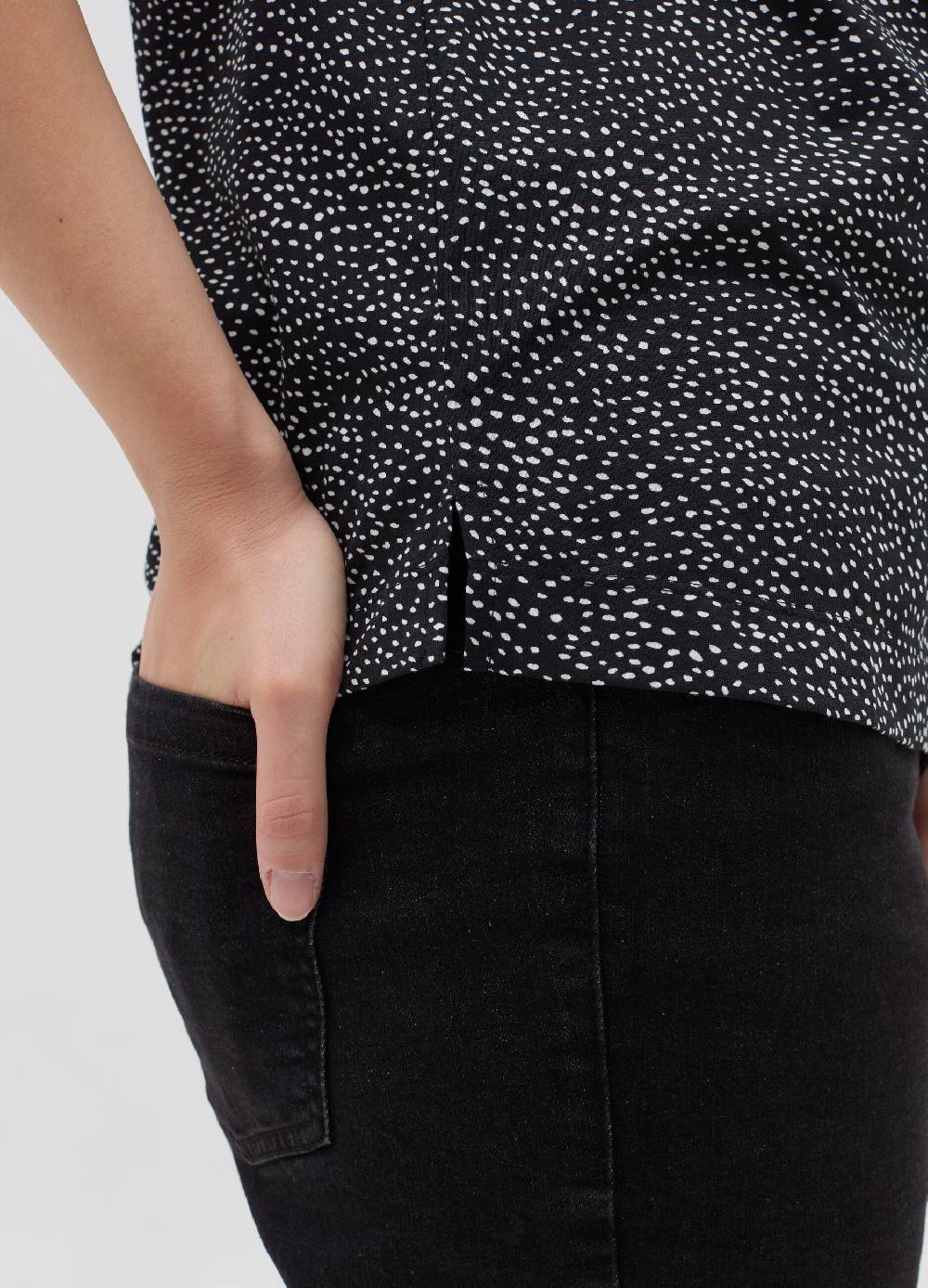 MYA T-shirt con stampa all-over Curvy Affare Del Giorno