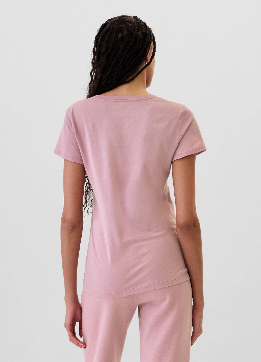 GAP T-shirt con stampa logo in foil Vendita Calda