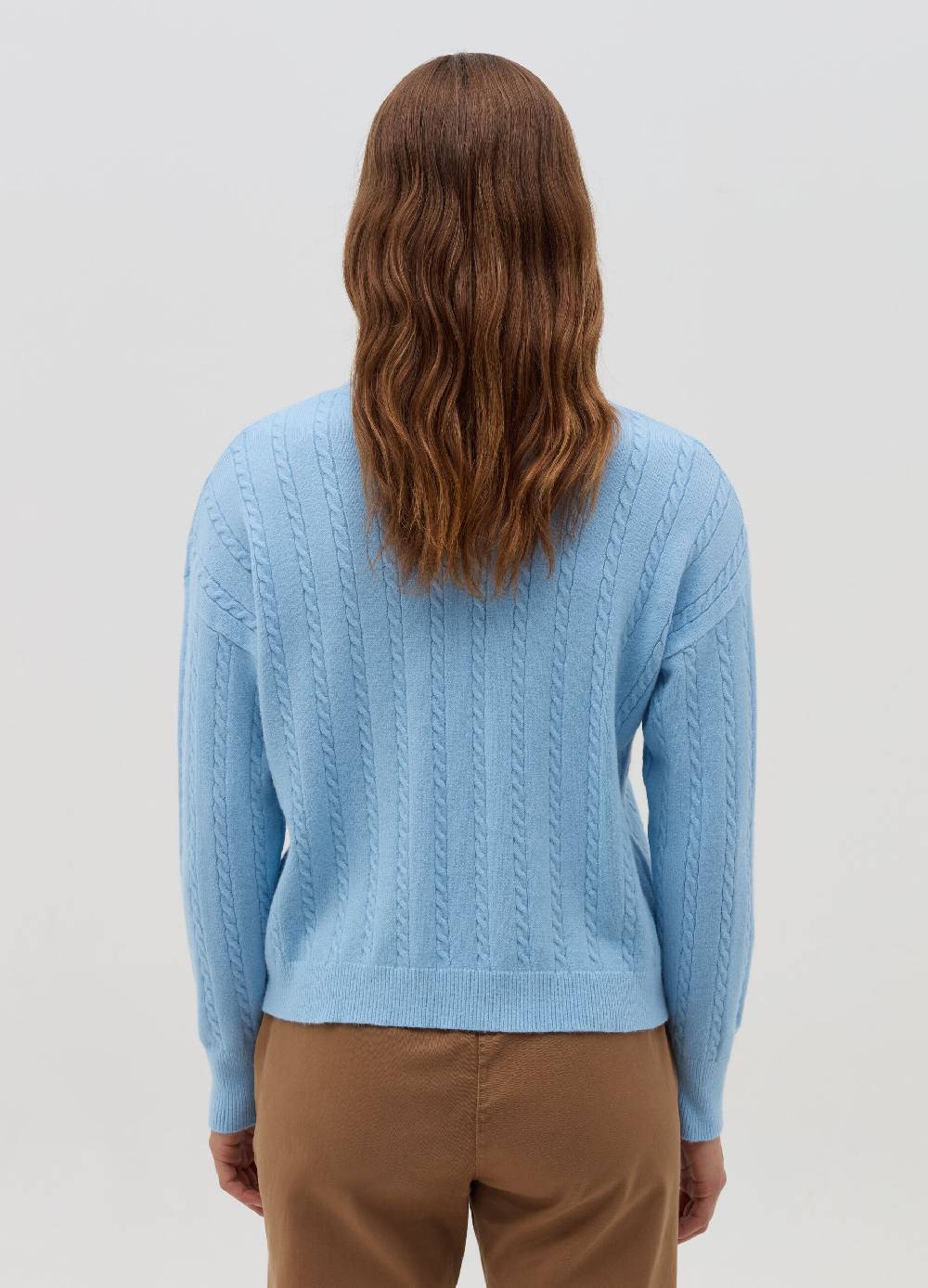 HYBRID Pullover a coste con lavorazione intrecciata Vendita Economica