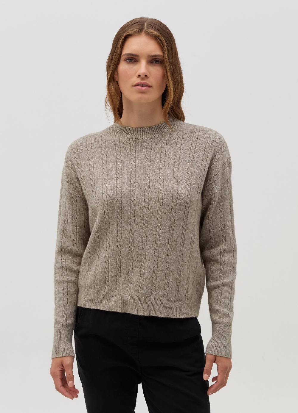 HYBRID Pullover a coste con lavorazione intrecciata I Più Venduti