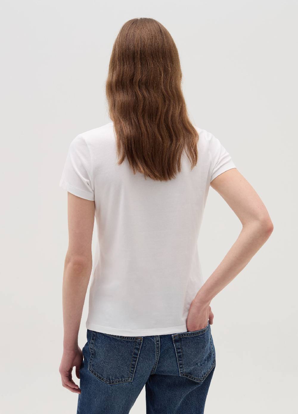OVS T-shirt tinta unita con scollo a V Vendita