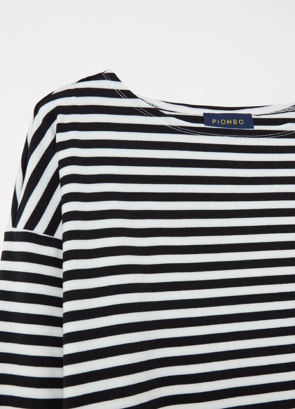 PIOMBO T-shirt a righe con maniche lunghe Soddisfazione Garantita