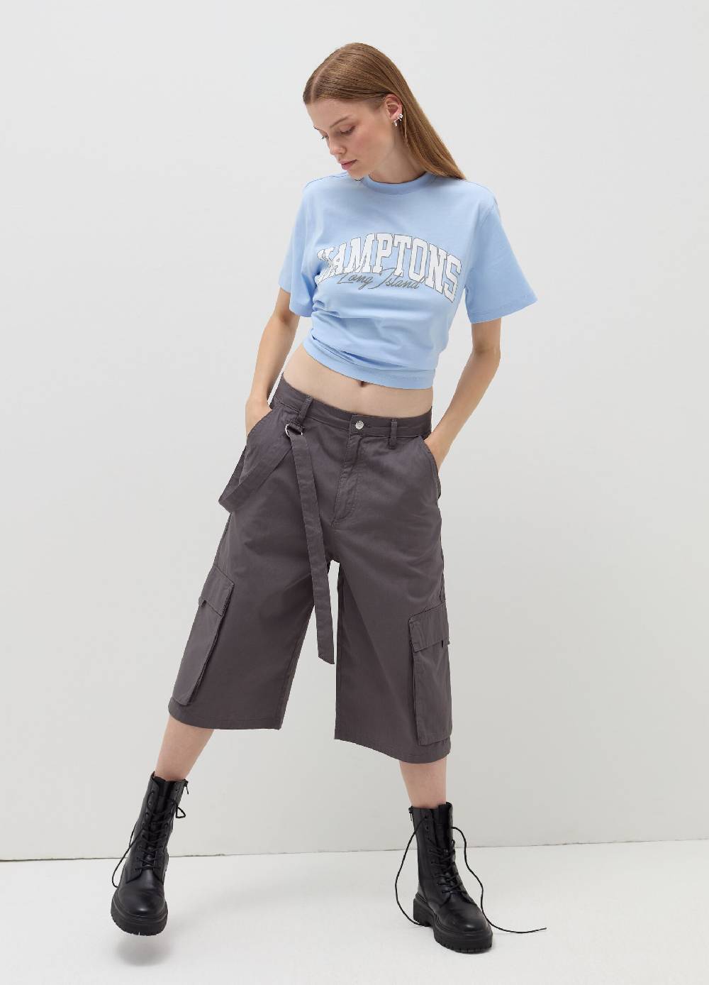 B. ANGEL T-shirt relaxed fit in cotone Negozi Online