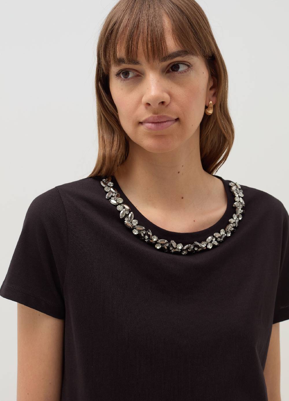 OVS T-shirt girocollo con applicazioni gioiello Shopping Online