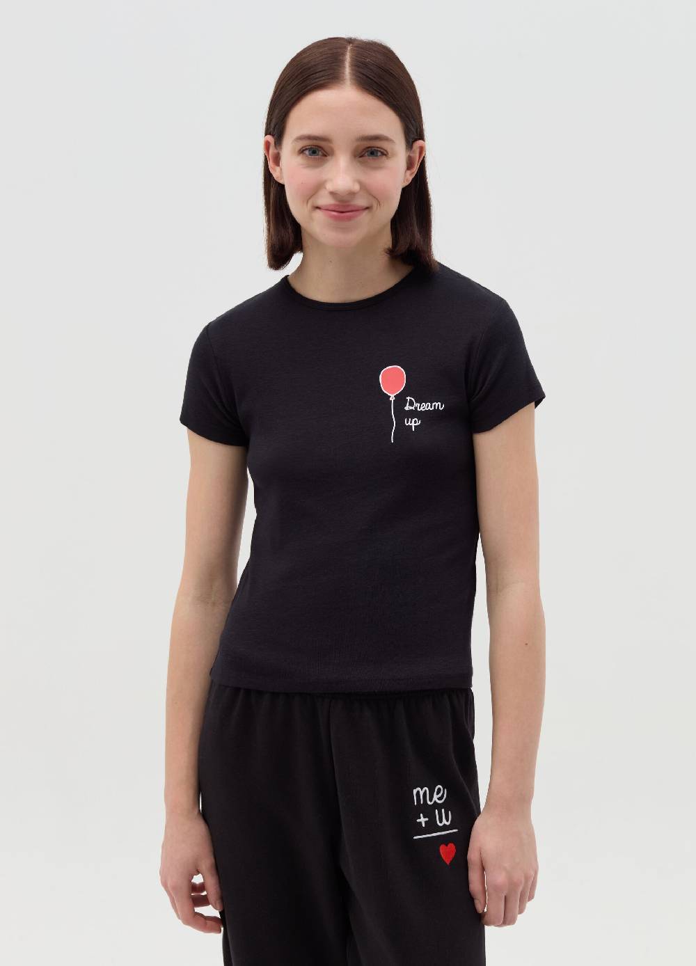 MILK+HERO T-shirt girocollo con stampa Affare Del Giorno