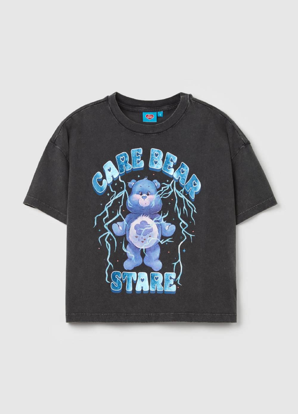 OVS T-shirt crop stampa "Care Bear Stare" Presa