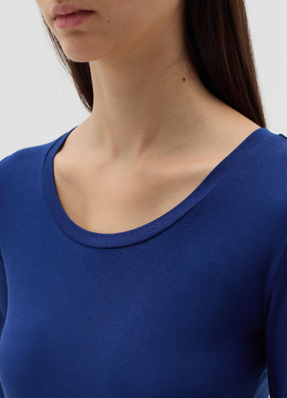 OVS T-shirt a maniche lunghe in viscosa stretch Offerta