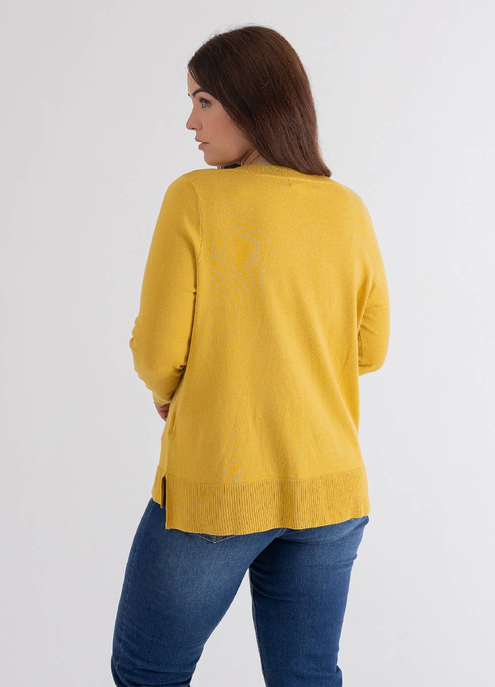 OCTOBER Maglia a maniche lunghe scollo a barca Curvy Saldi