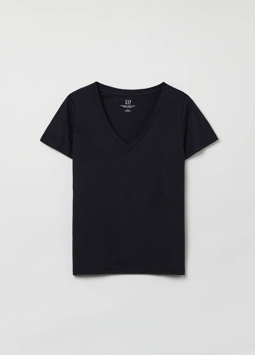 GAP T-shirt in cotone con scollo a V Hotsell