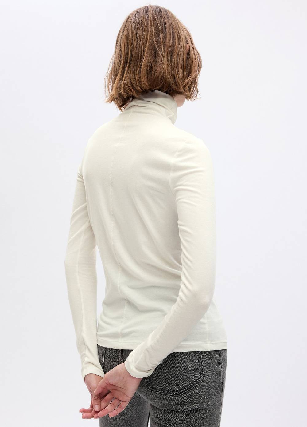 GAP T-shirt a collo alto con maniche lunghe Saldi Di Fabbrica