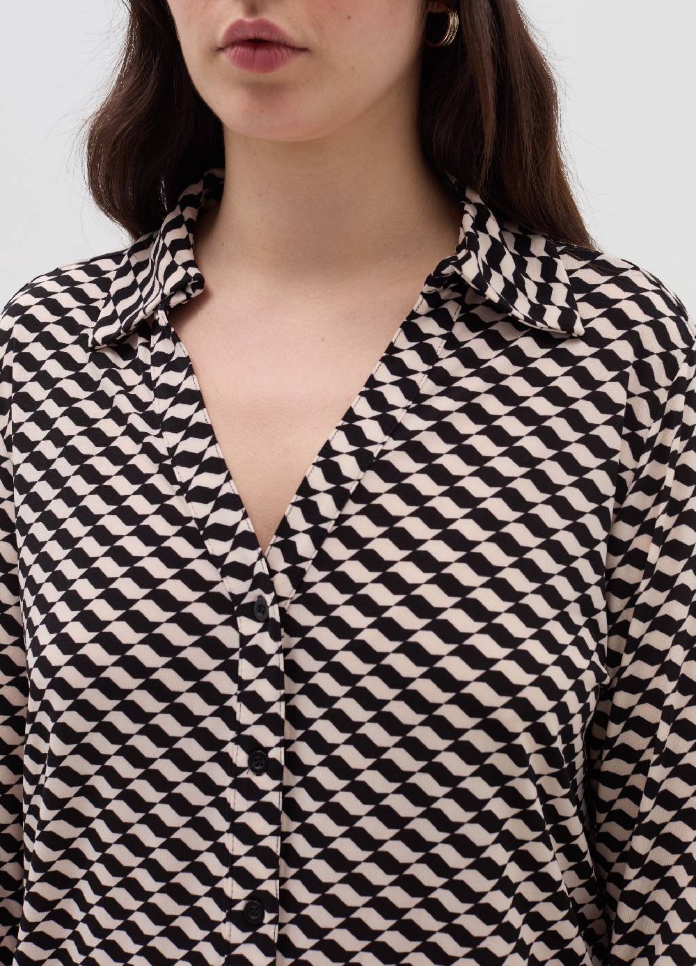 MYA Camicia fantasia optical Curvy Negozio
