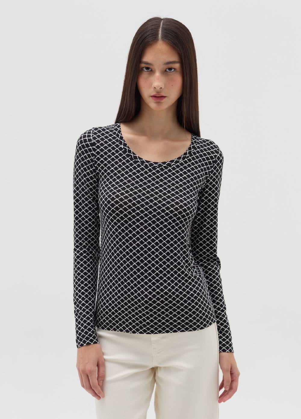 OVS T-shirt a maniche lunghe fantasia Super sconto