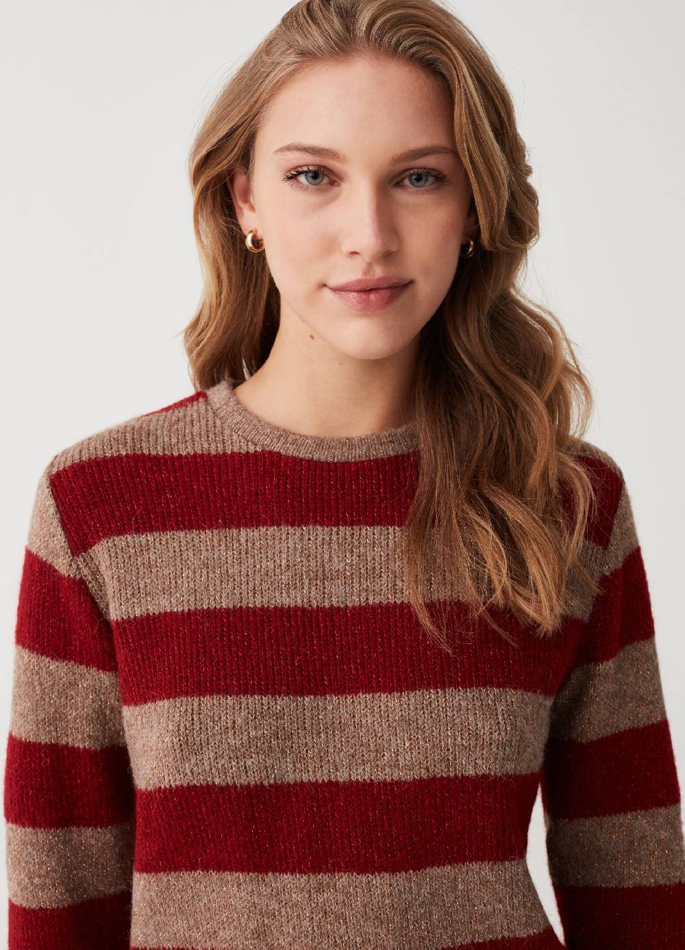 OVS Maglia a righe con dettagli lurex 50% di sconto con spedizione gratuita