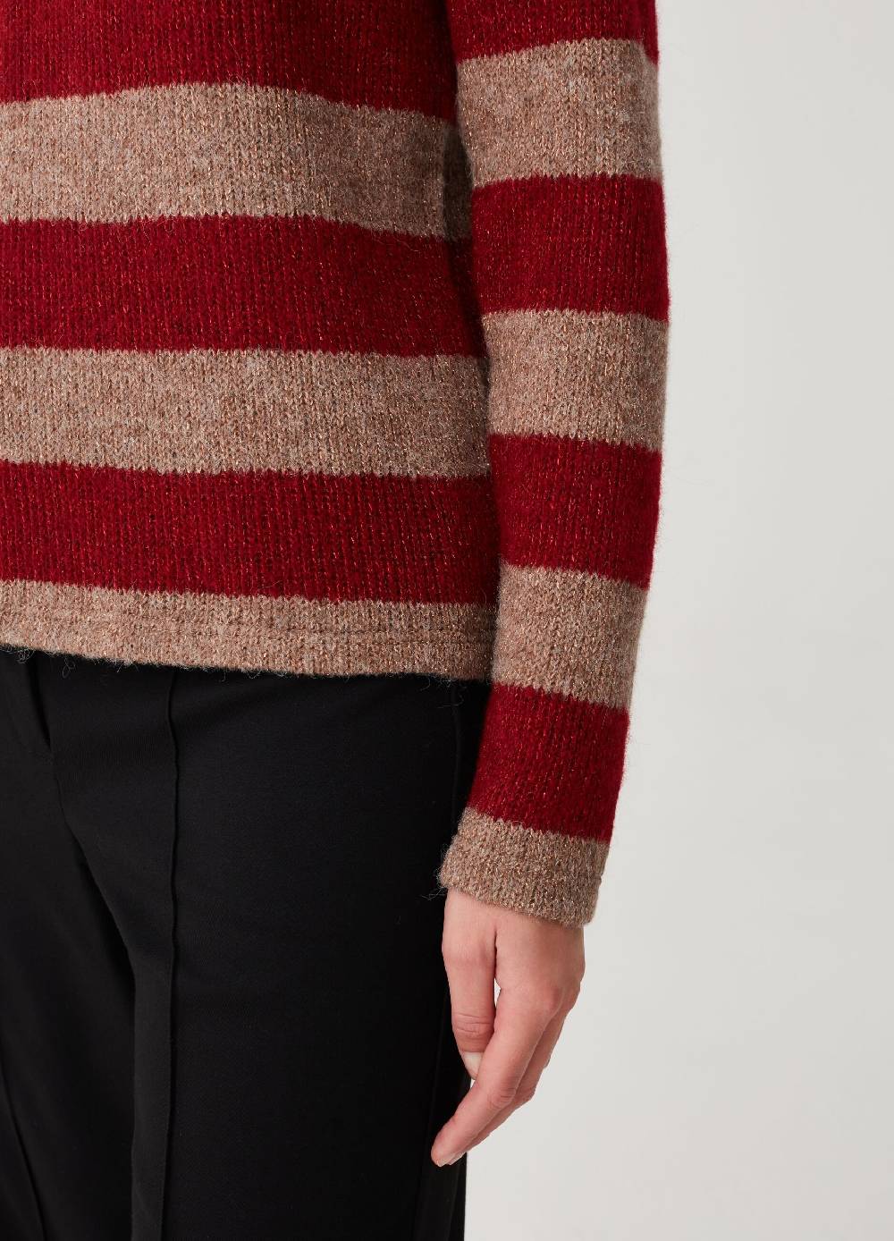 OVS Maglia a righe con dettagli lurex 50% di sconto con spedizione gratuita