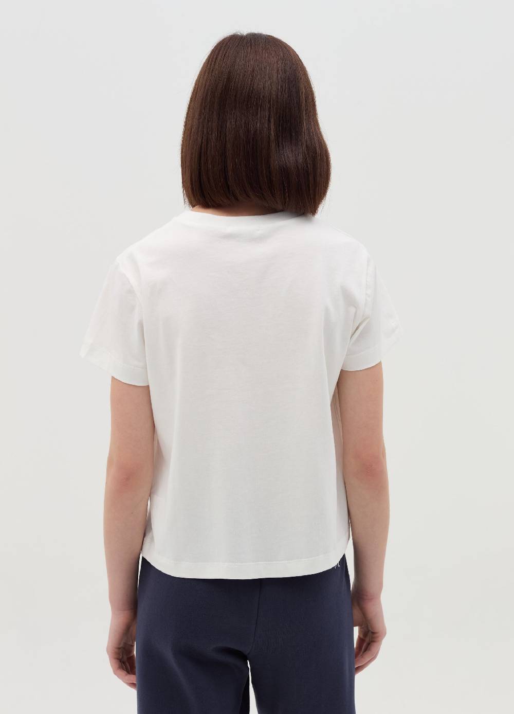 MILK+HERO T-shirt in cotone con stampa Officina