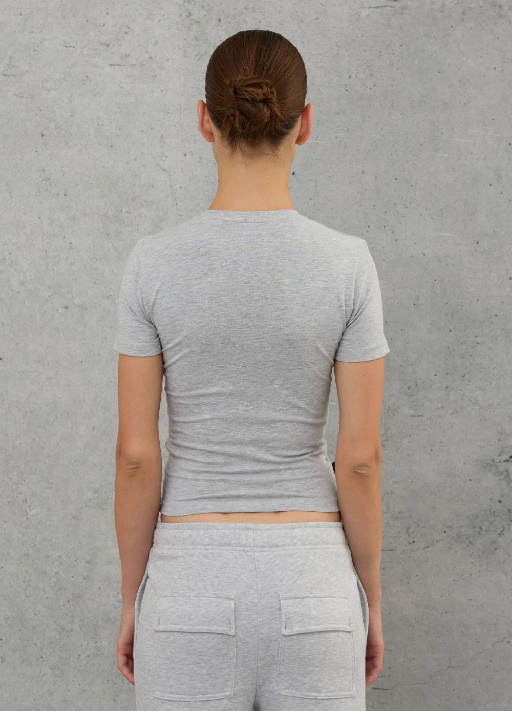 UTOPJA Perfect T-shirt Grey Melange Vendita