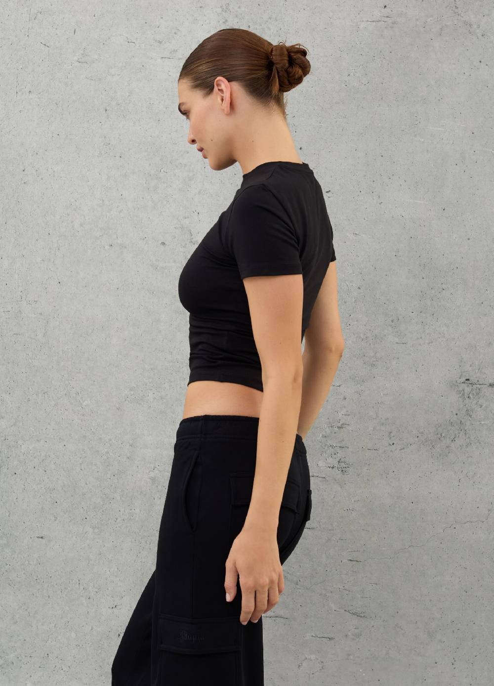 UTOPJA Perfect T-shirt Black Promozione