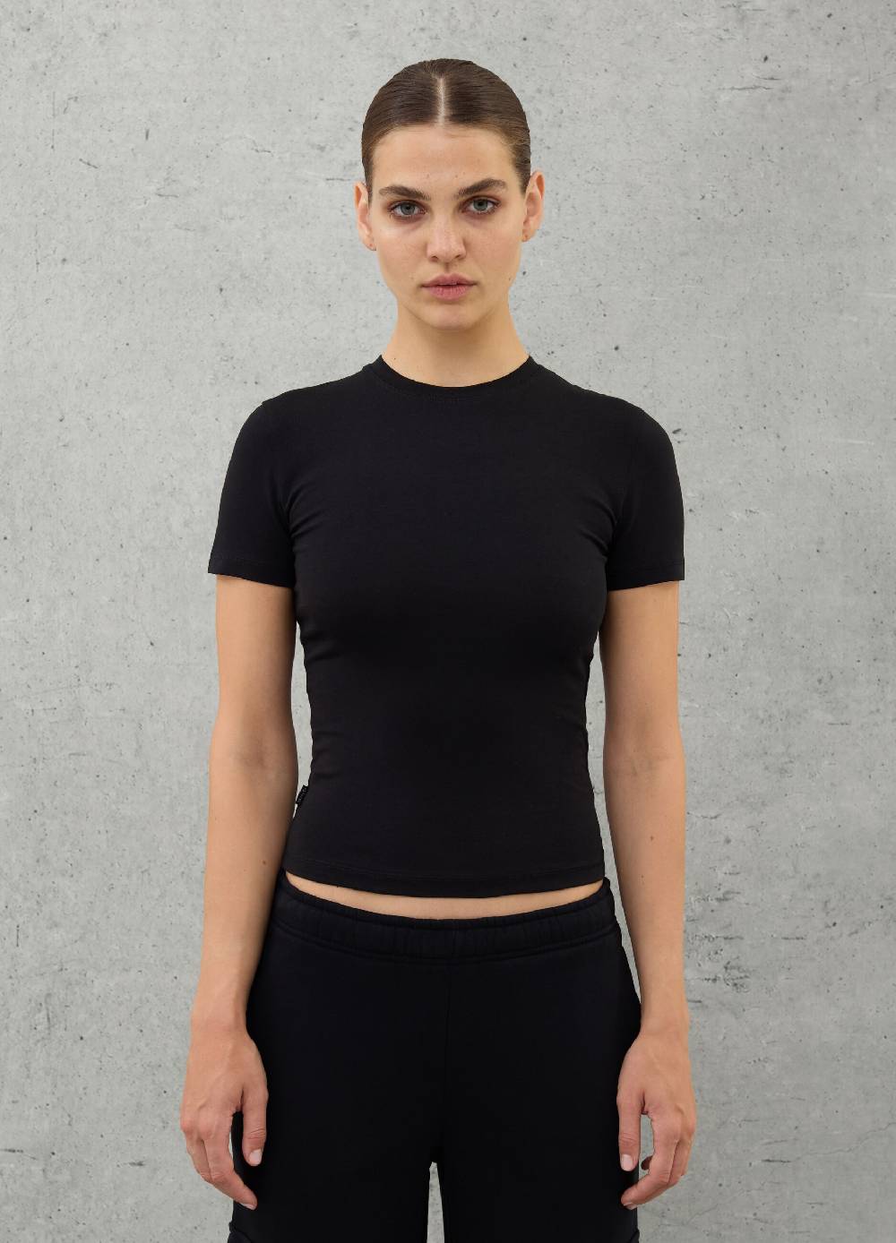UTOPJA Perfect T-shirt Black Promozione