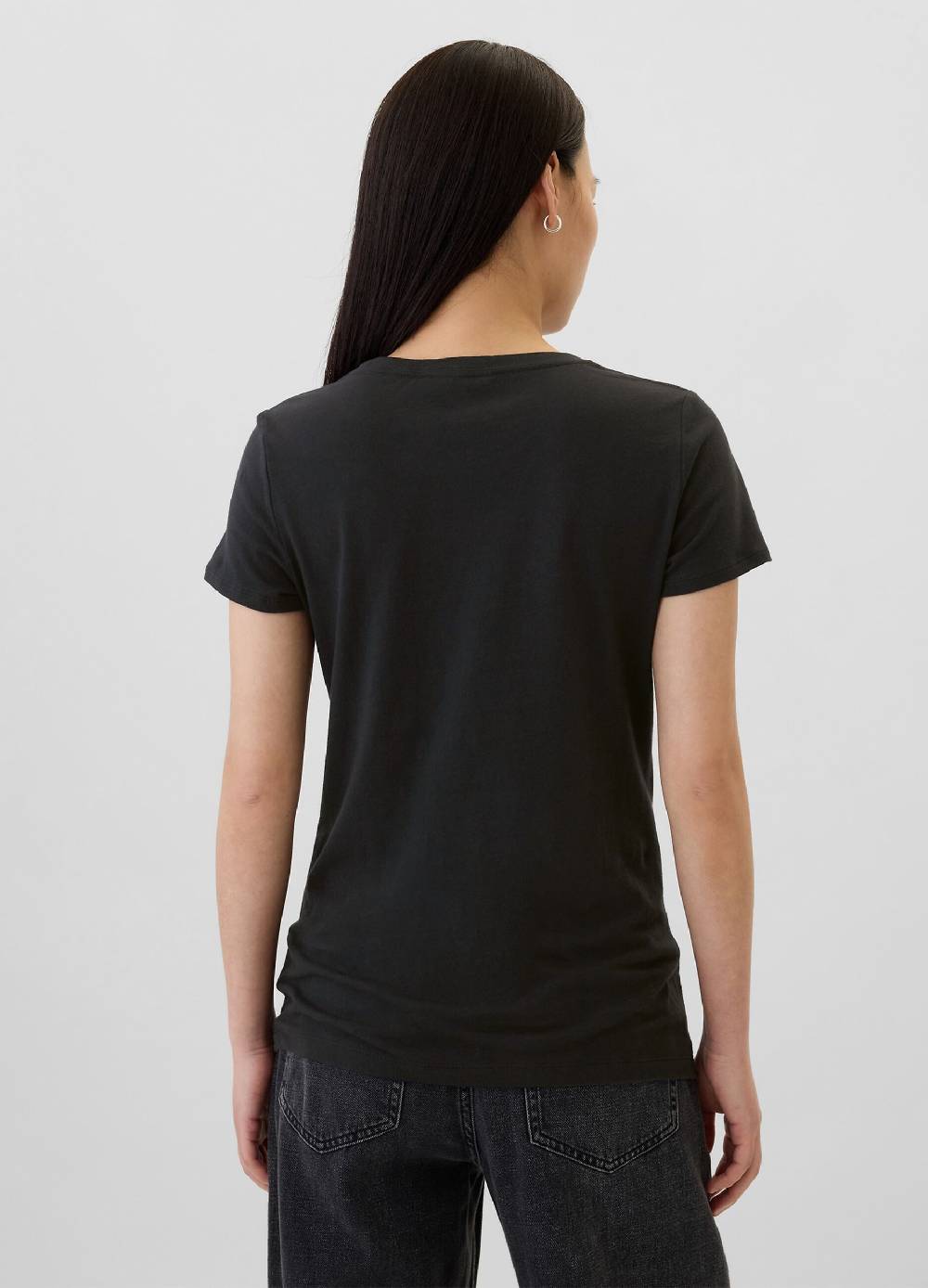 GAP T-shirt con stampa logo in foil In Vendita