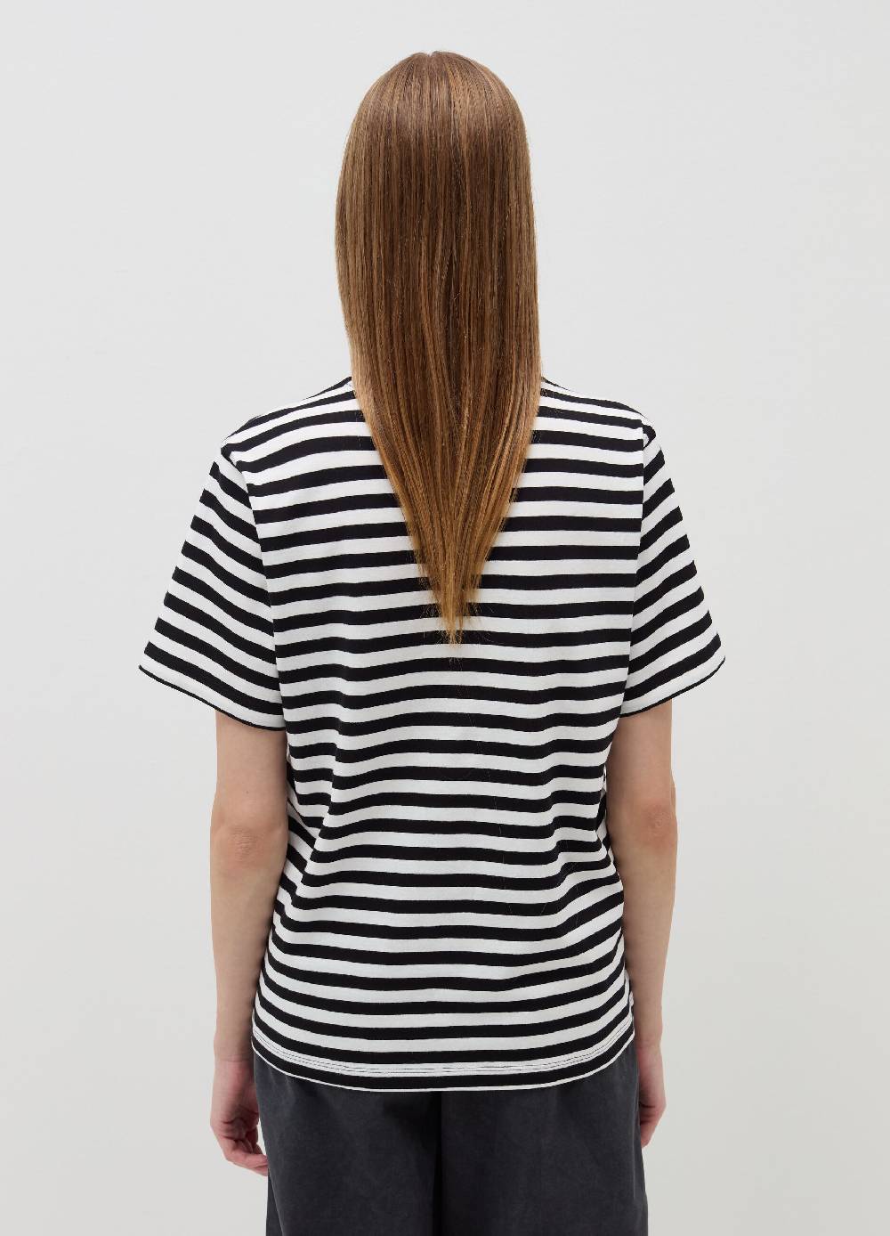 B. ANGEL T-shirt relaxed fit in cotone Vendita Economica