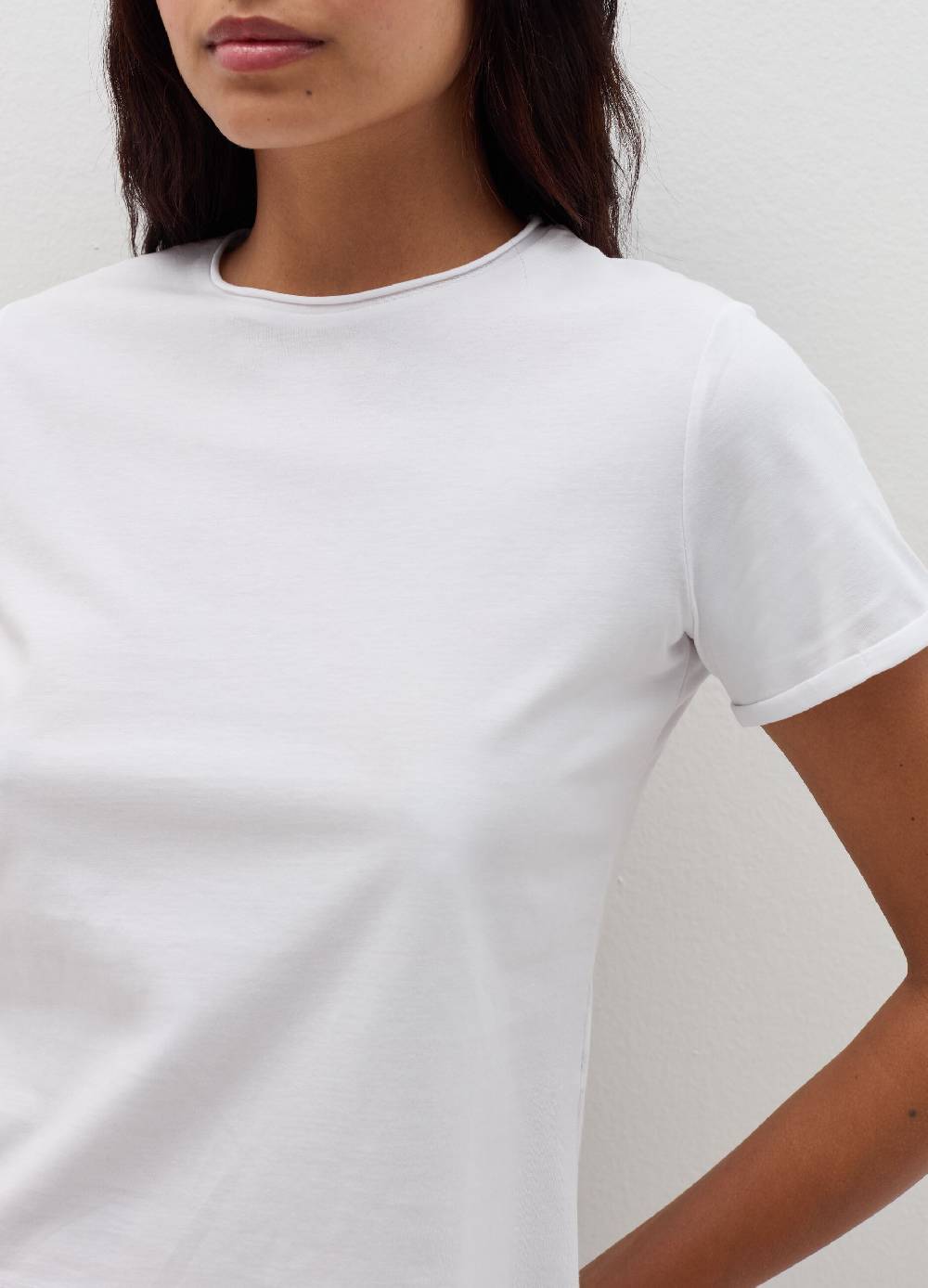 B. ANGEL T-shirt in cotone scollo rotondo Offerta natalizia