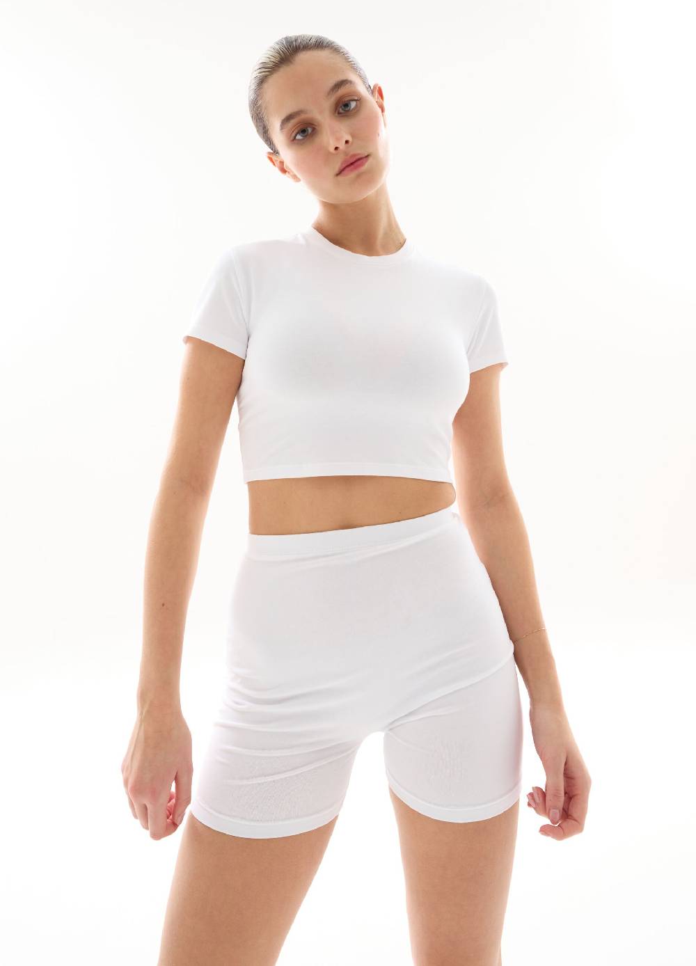 UTOPJA T-shirt Crop White Offerta Pasqua