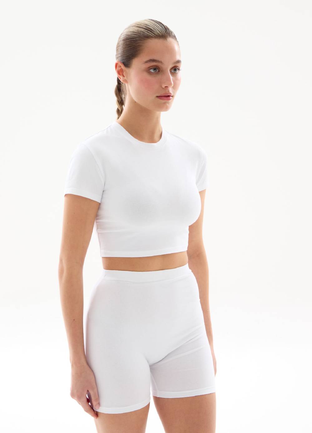 UTOPJA T-shirt Crop White Offerta Pasqua
