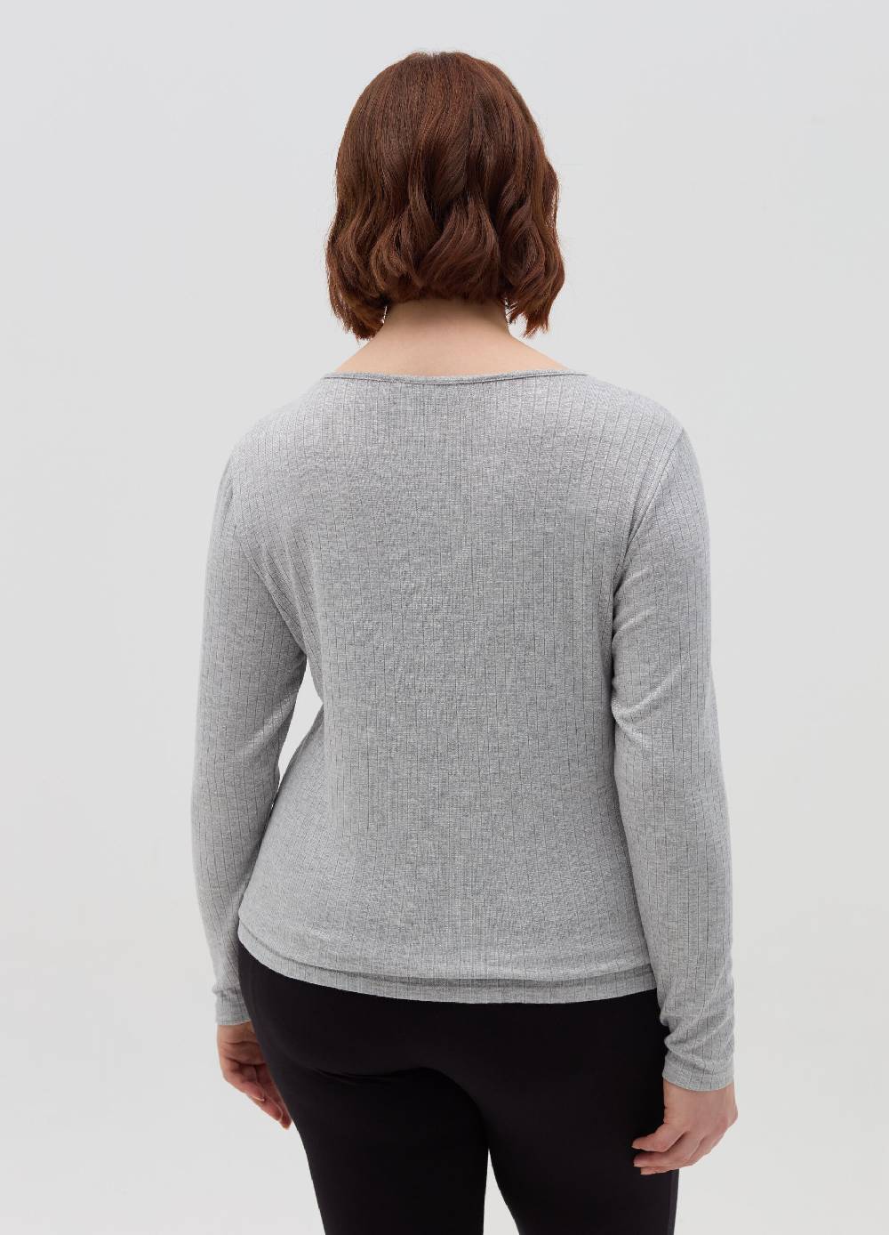 MYA T-shirt in lurex a coste piatte Curvy Offerta Anniversario
