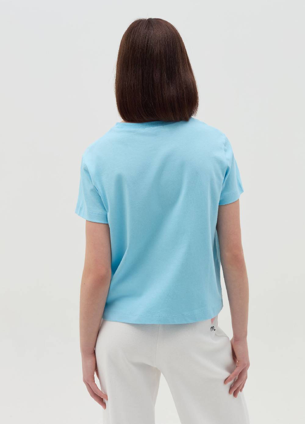 MILK+HERO T-shirt girocollo in cotone Smaltimento dello stoccaggio