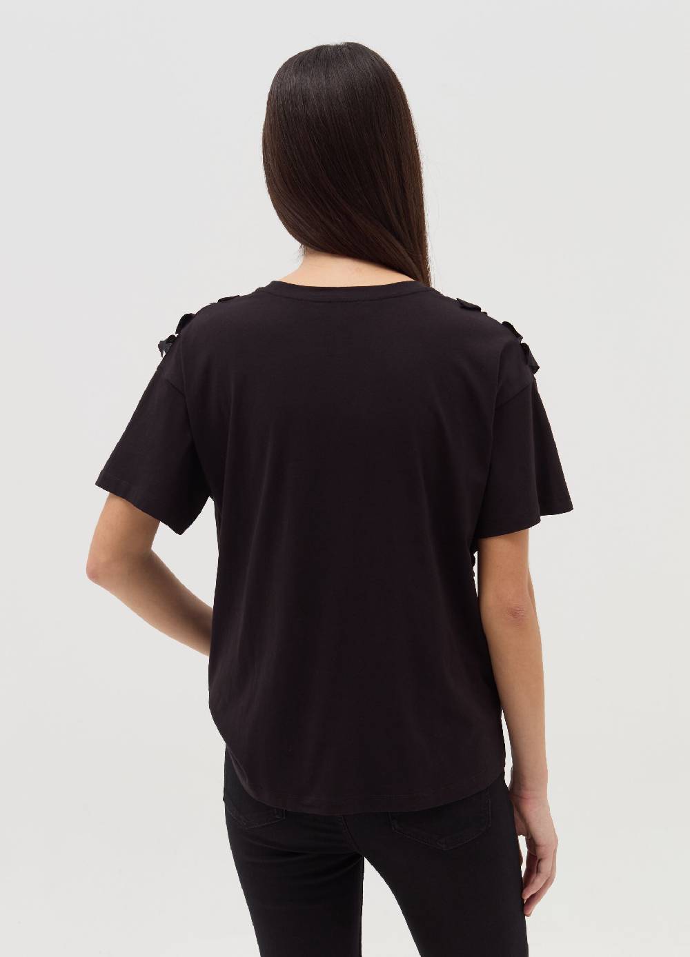 OVS T-shirt con rouches e volant Offerte esclusive