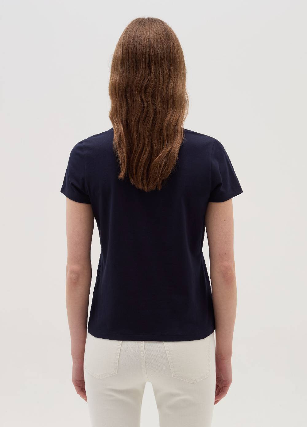 OVS T-shirt tinta unita con scollo a V Nuovi prodotti