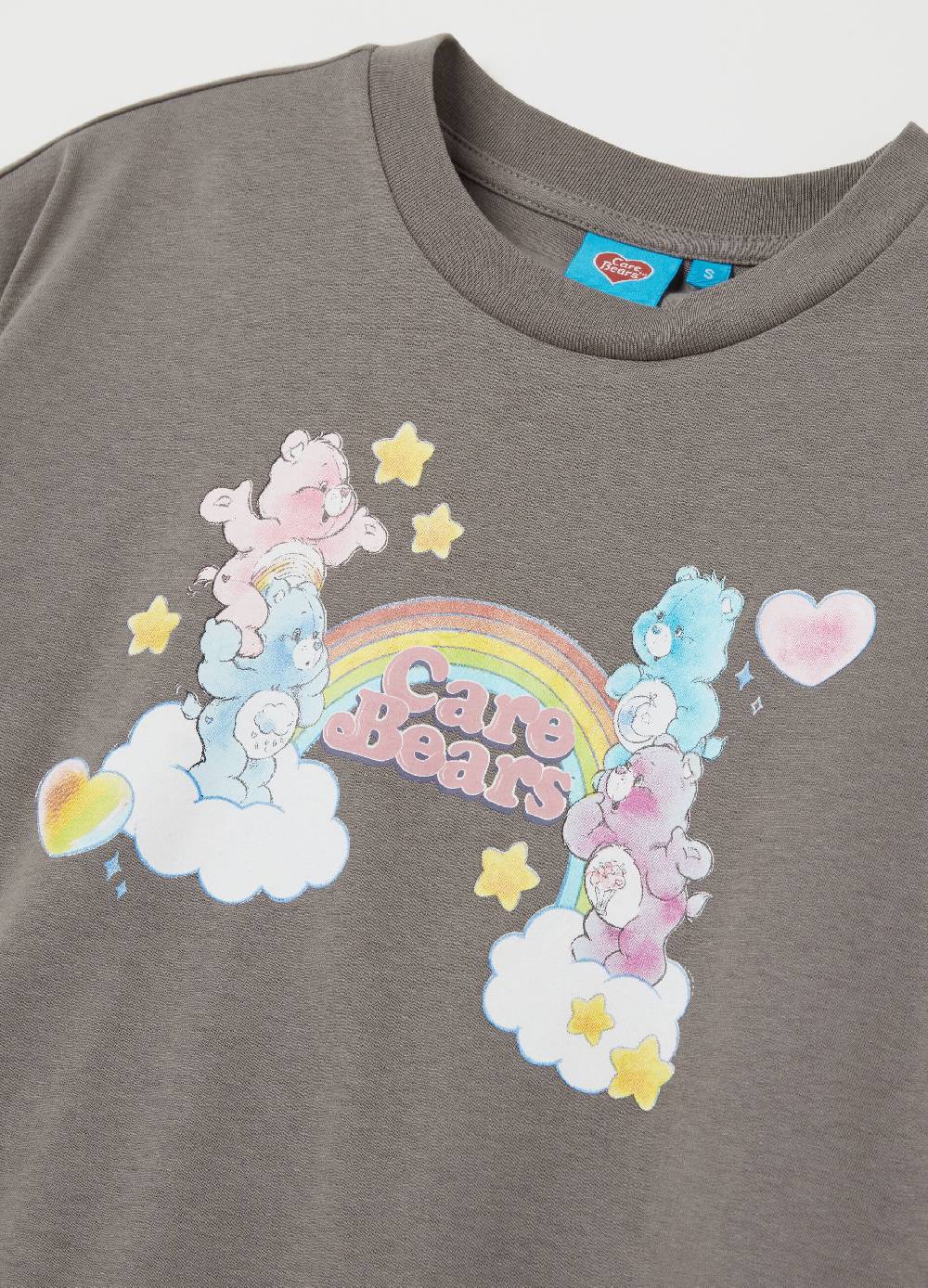 OVS T-shirt crop stampa "Care Bears" Offerta settimanale