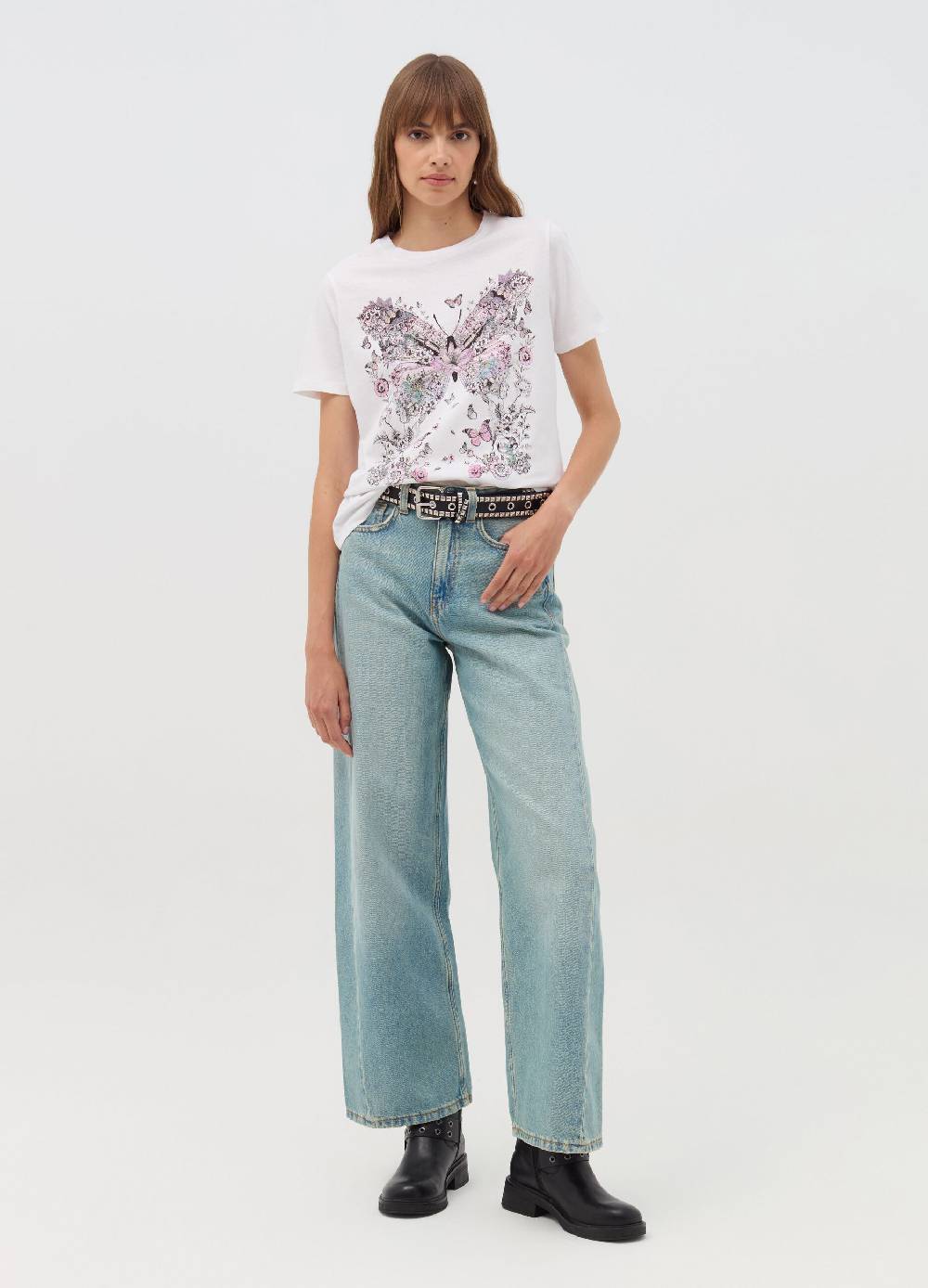 OVS T-shirt stampa farfalle e fiori Ultimi tre giorni