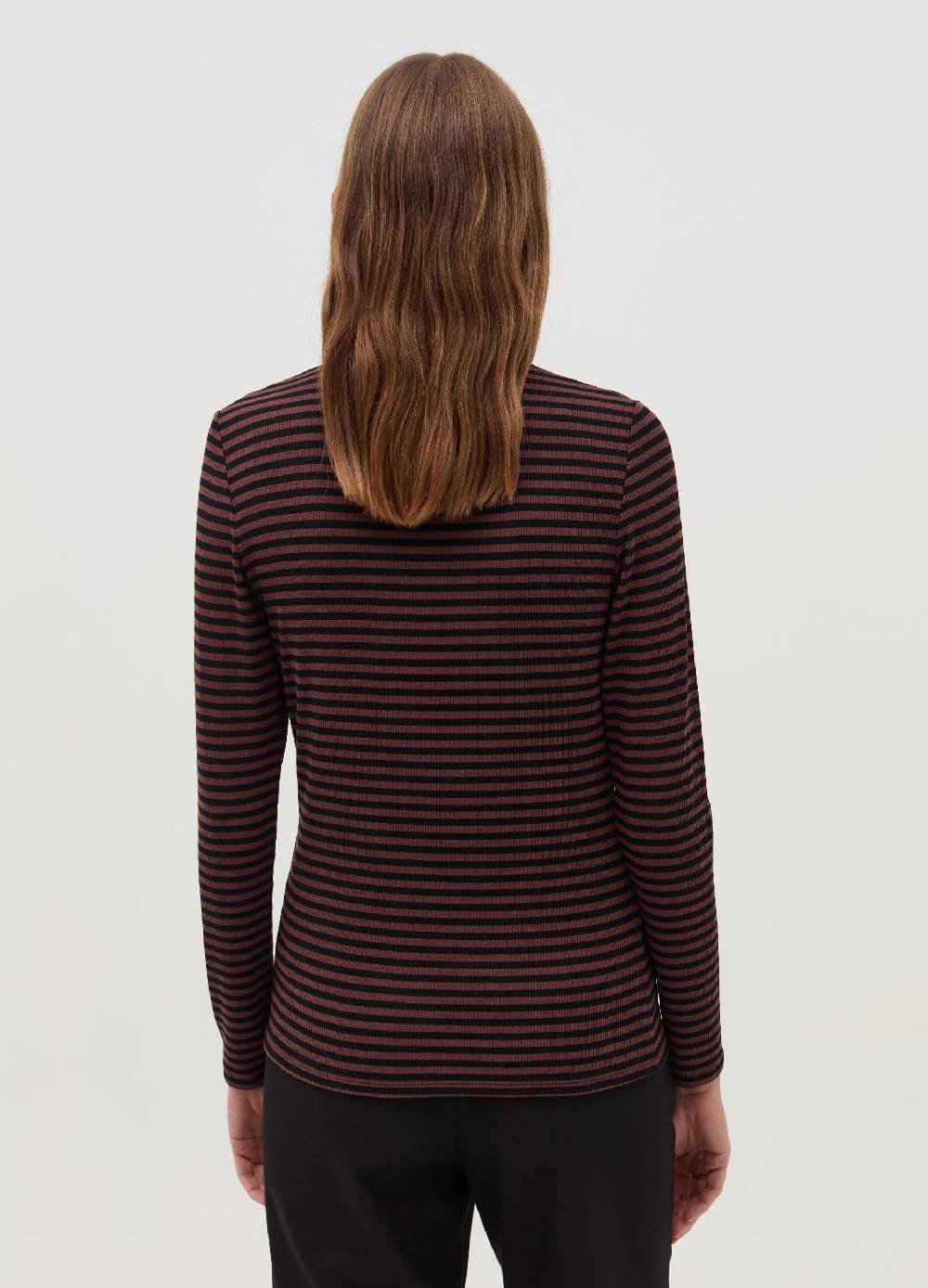 OVS T-shirt a righe mock neck Ultimo giorno