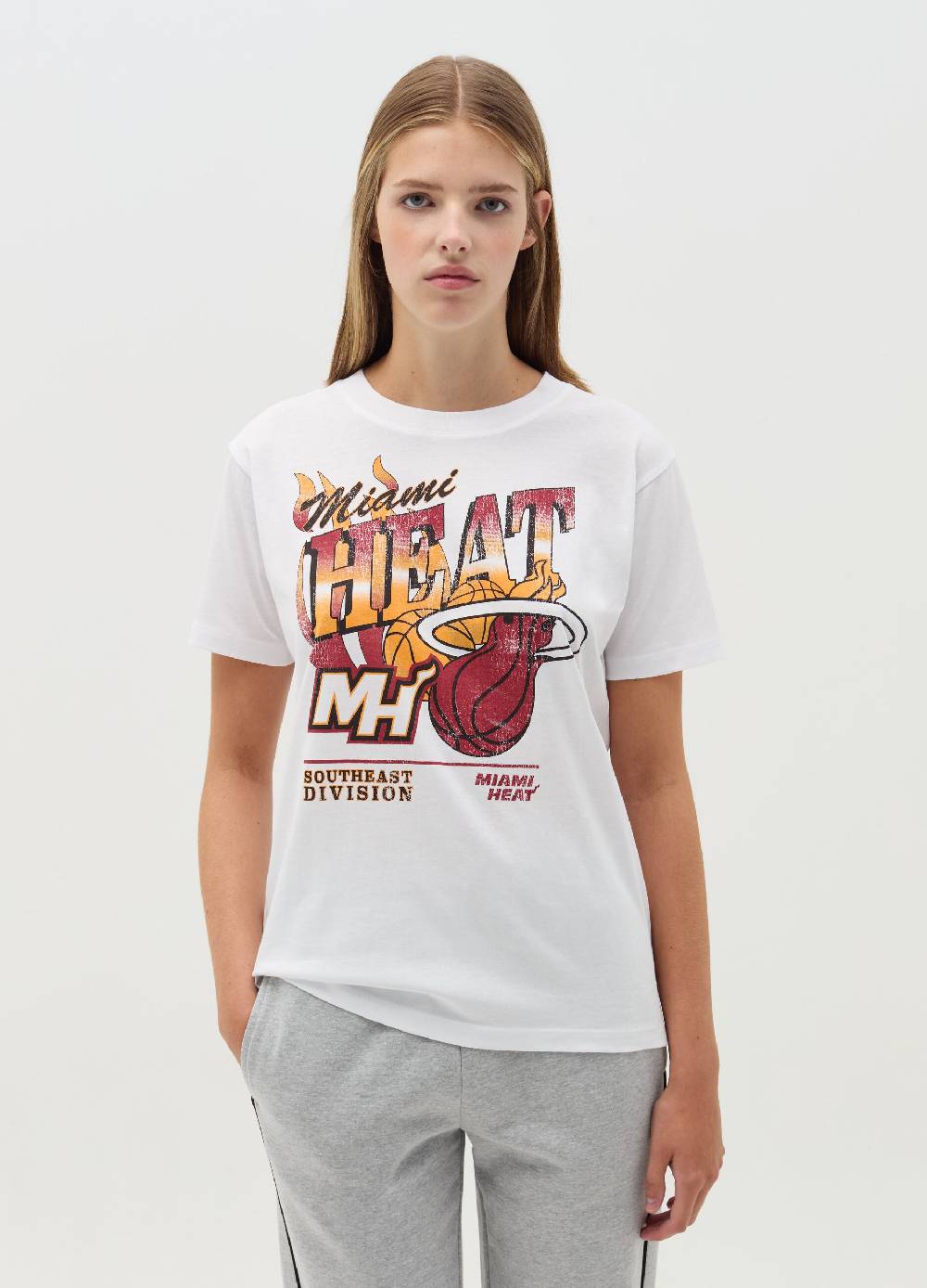 NBA T-shirt con stampa Miami Heat Fino al 65% di sconto