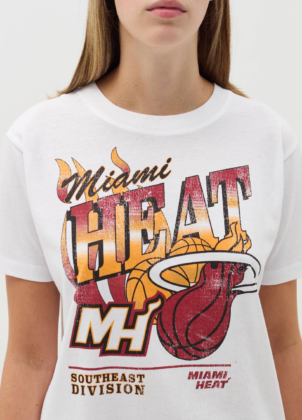 NBA T-shirt con stampa Miami Heat Fino al 65% di sconto