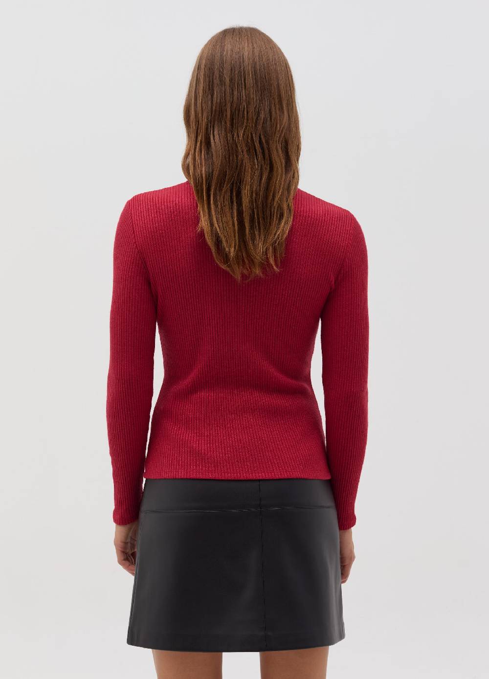 OVS T-shirt in lurex a maniche lunghe con collo alto Solo un giorno rimasto